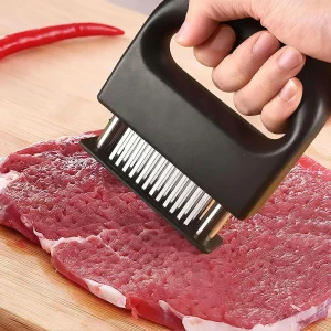 Heavy Duty Meat Tenderizer Tool with 48 Ultra-Sharp Blades