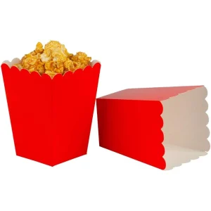 12pcs Paper Candy Cartons Popcorn Box