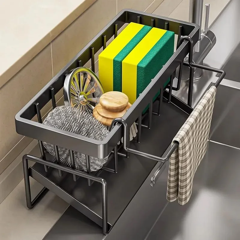 1-Pack 23×9×10cm Kitchen Sink Caddy Organizer