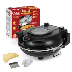 YIBAKE Stone  12''Indoor Electric Pizza Oven