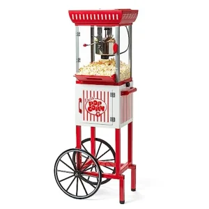 Popcorn Maker Machine Professional Cart