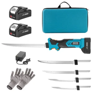 Cordless Electric Fillet Knife 12" 9" 9" 7"  Reciprocating Razor Blades