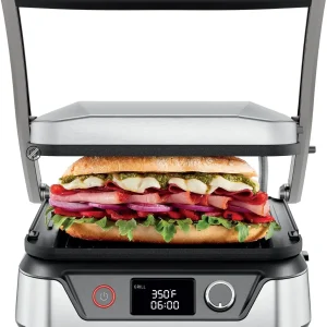 5-in-1 Digital Panini Press Grill